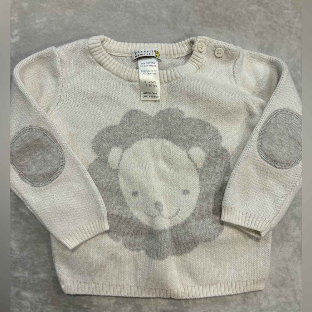 Unisex 6-12M Barney’s Sweater